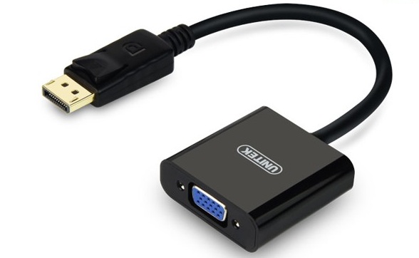 C&#225;p Displayport to VGA Unitek (Y-C 5118E)